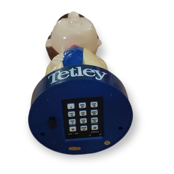 Vtg Tetley Telephone - Picture 3 of 5